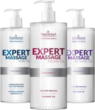 Produktbild NoName Professional Expert Körper- und Gesichtsmassageöl 500ml (500 ml)