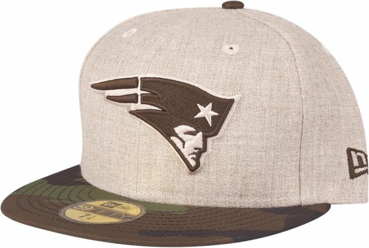 Produktbild New Era 59Fifty Heather Oat New England Patriots (7 1/4)