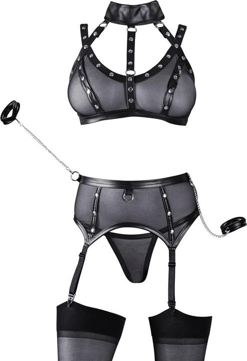 Actual product image Cottelli Collection Suspender set (XL)