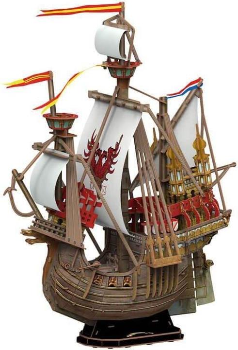 Produktbild - 3D-Puzzle 207 Teile in einer dekorativen Box (Durmstrang-Schiff) (207 Teile)