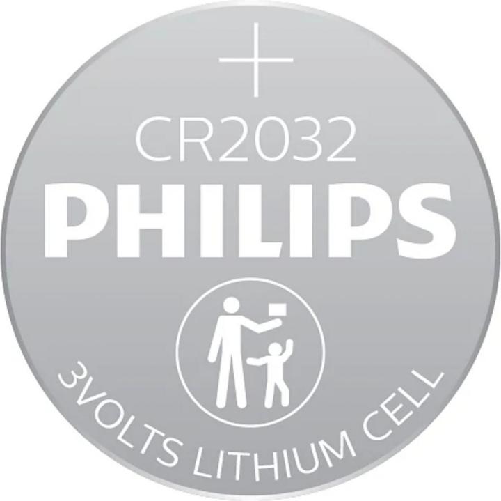 Actual product image Philips Minicells Battery CR2032/01B, Single-use battery, CR2032, Lithium, 3 V, 1 pc(s), 10 year(s) (1 pcs., CR2032, 210 mAh)