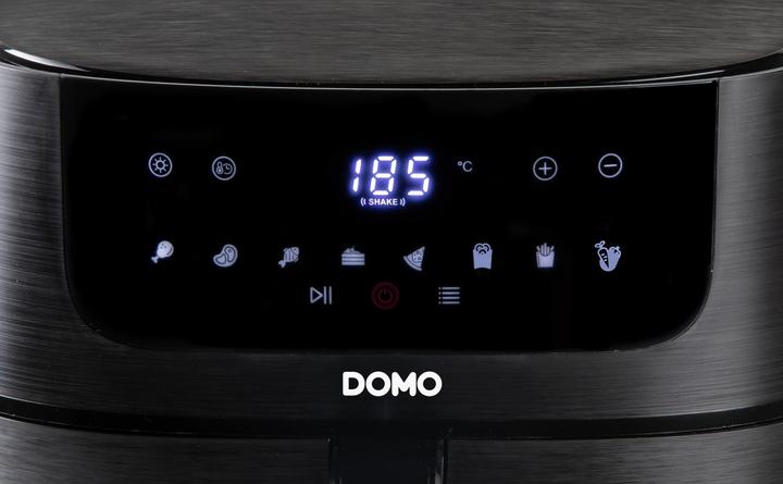 Actual product image Domo Deli-freyer hot air fryer 1800W with display, non-stick coating, overheating protection, T