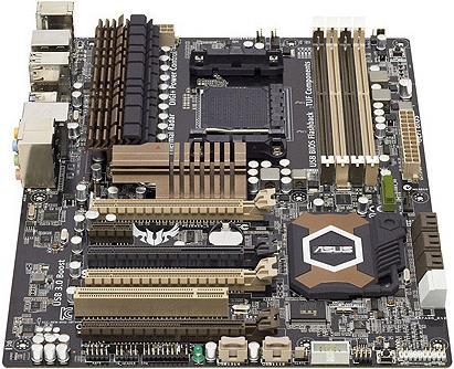 Produktbild ASUS Sabertooth 990FX R2.0 (AM3+, AMD 990FX, ATX)