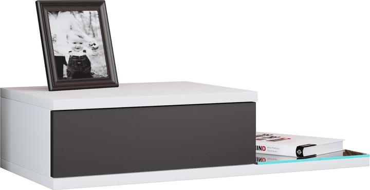 Produktbild VCM Design Wandschublade Nachttisch KonsilaL (65 x 30 x 15 cm)