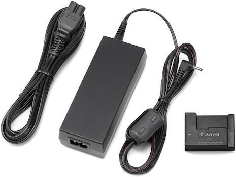 Actual product image Canon ACK-DC80, power supply set (Camera battery power adapter)