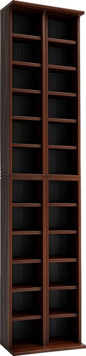 Actual product image VCM Wood CD DVD Stand Shelf Almera (42 x 20 x 180 cm)