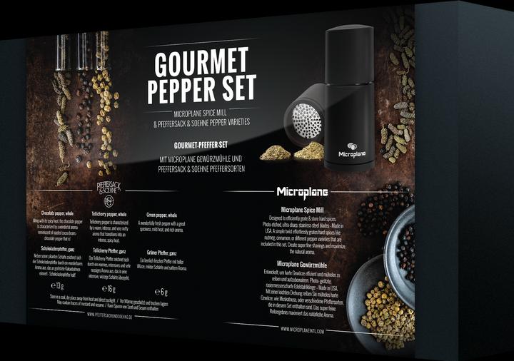 Produktbild Microplane Gourmet-Pfeffer-Set (Pfeffer)