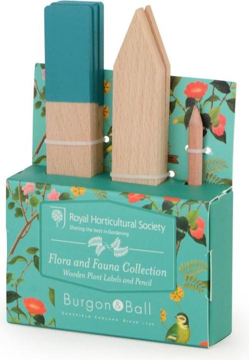 Burgon & Ball RHS Flora und Fauna Holzetiketten (16.50 cm, 2.50 cm)