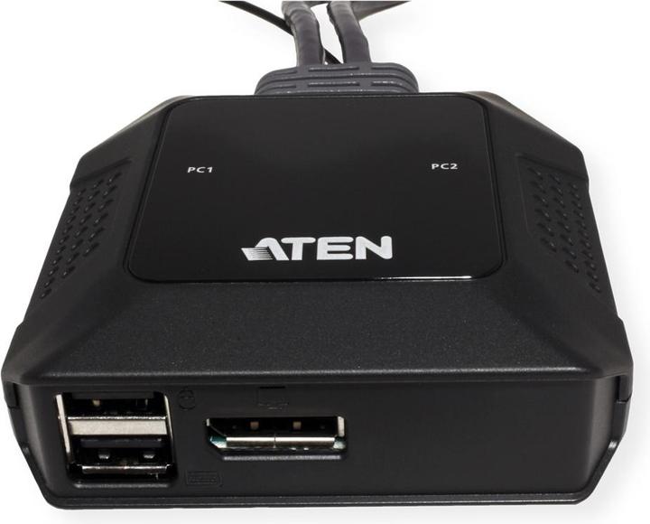 Produktbild Aten US3312 2-Port USB-C 4K DisplayPort KVM Switch