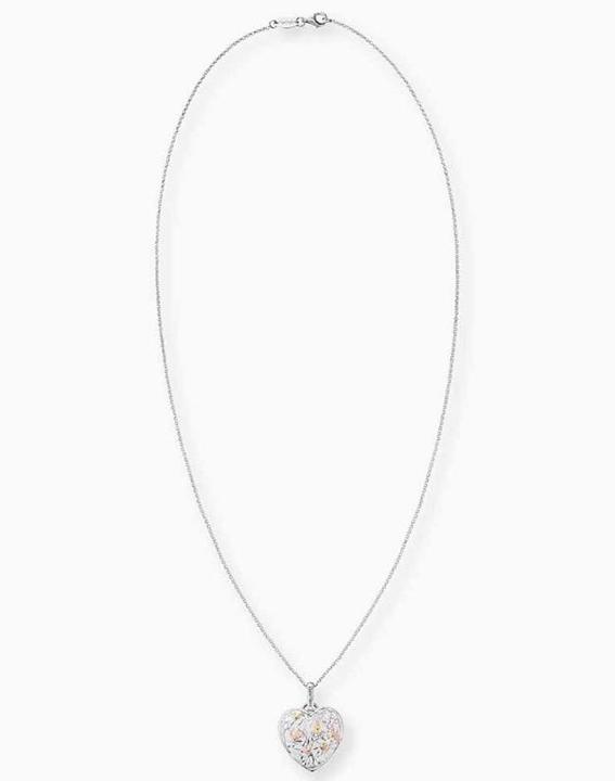 Immagine prodotto Engelsrufer Collana a cuore dell'albero della vita (Argento 925 placcato in platino, 50 cm)
