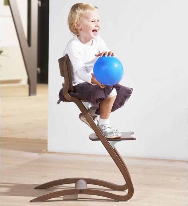 Image du produit Leander Chaise haute sans arceau Noir (Chaise haute)