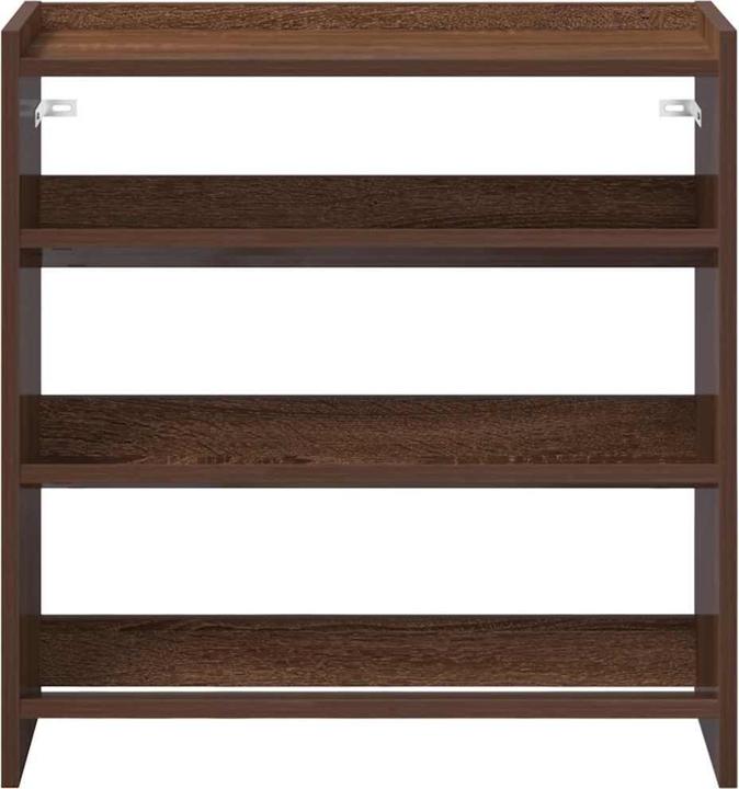 Produktbild VidaXL Schuhregal Braun Eichen-Optik 60x25x62 cm Holzwerkstoff