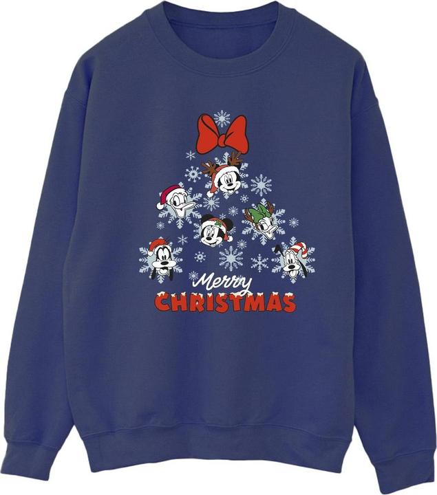 Disney Mickey Mouse And Friends Christmas Tree Sweatshirt (L)