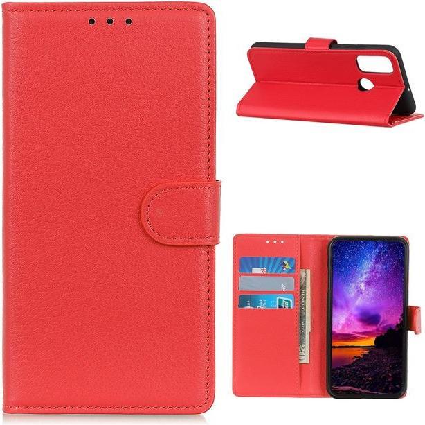 Actual product image MU Classic Litchi Leather Bookcover Series (OnePlus North N10 5G)