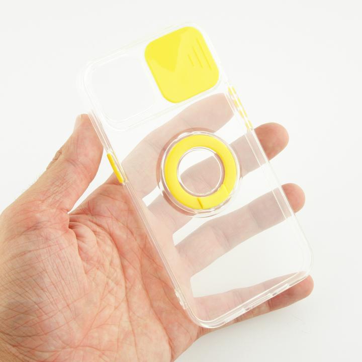 Produktbild PhoneLook Hülle mit Kamera-Slider und Ring (Apple iPhone 14 Plus)