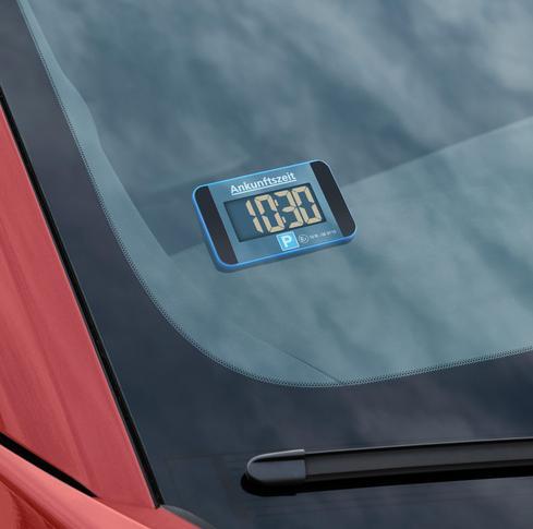 Actual product image DNT ParkScreen electronic parking disc