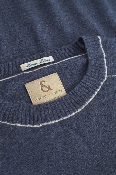 Immagine prodotto Colours & Sons Maglia con scollo rotondo in misto merino (L)