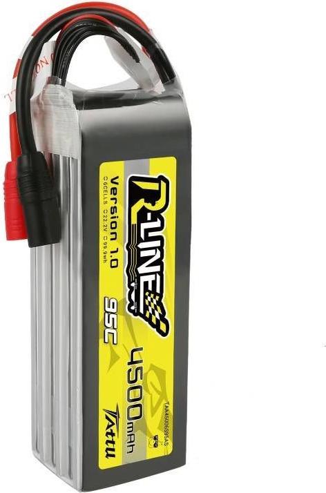 Produktbild Gens Ace LiPo Pack Tattu 4500mAh 22,2V 95C 6S1P(XT90) (22.20 V, 4500 mAh)