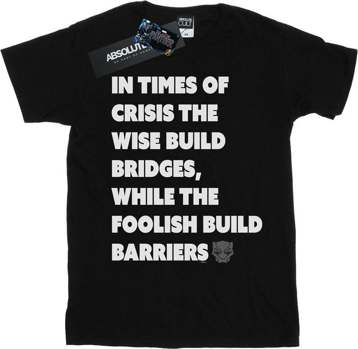 Black Panther Times Of Crisis TShirt (M)