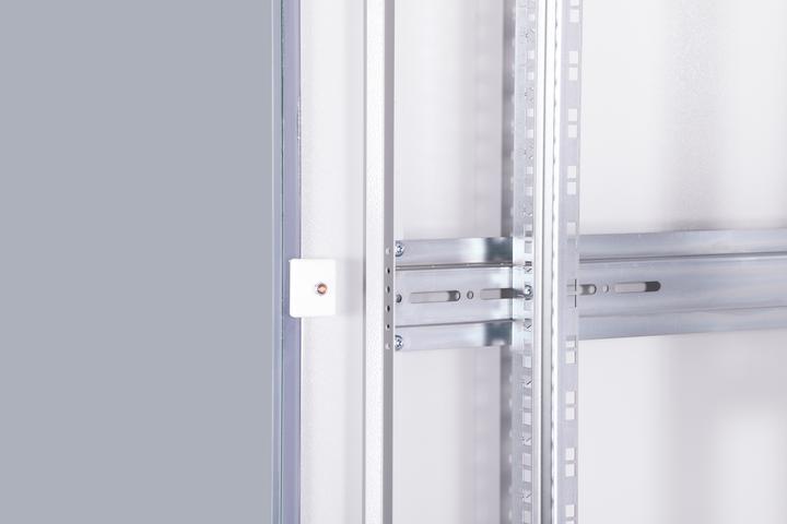 Produktbild Assmann DIGITUS 42HE Unique Netzwerkschrank 600x800mm Glastür Grau (42 HE, 19 Zoll Rack)