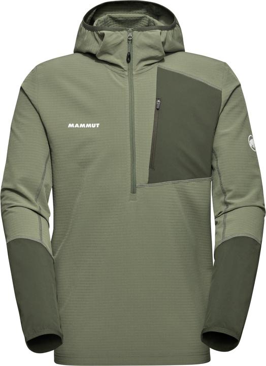 Mammut Madris Light ML Felpa con cappuccio mezza zip Uomo
