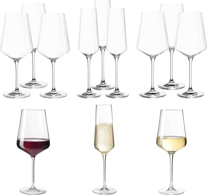 Produktbild Leonardo Puccini (75 cl, 12 Gläser, Rotweingläser, Weissweingläser)