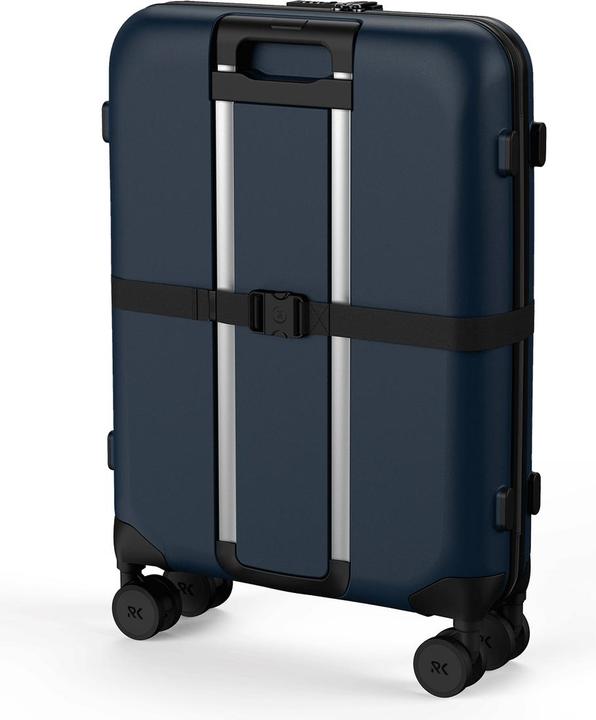 Actual product image Rollink Harde suitcase / Trolley / Travel case - Vega 360 - 76 cm - Blauw (105 l, L (90 - 115l))