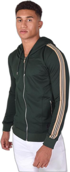 Immagine prodotto Project X Paris felpa con cappuccio con zip e strisce equestri (M)