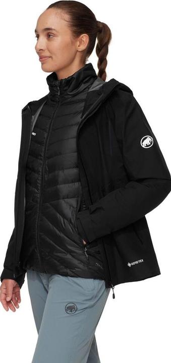 Actual product image Mammut Women's Convey 3 in 1 Hardshell Hooded Jacket (L)
