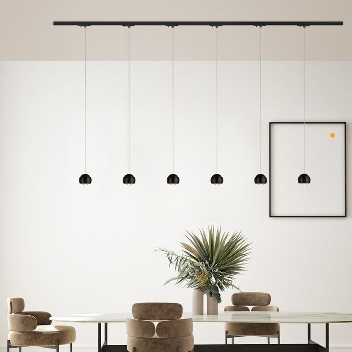 Produktbild s.luce Beam LED Hängeleuchte 1-Phasen-Schienensystem 200cm (3000 lm)