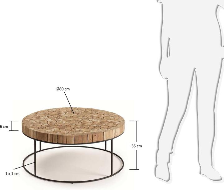 Actual product image Kave Home Solo (80 x 80 x 35 cm)