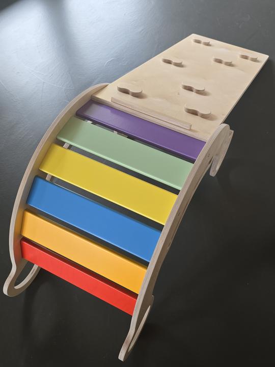 Produktbild Montessori Swing + Slide/Table / Schaukel + Rutsche/Brett - ® sport&gym