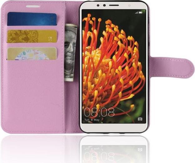 Immagine prodotto MU Classic Serie di copertine per libri in pelle Litchi (Huawei Y6 (2018))