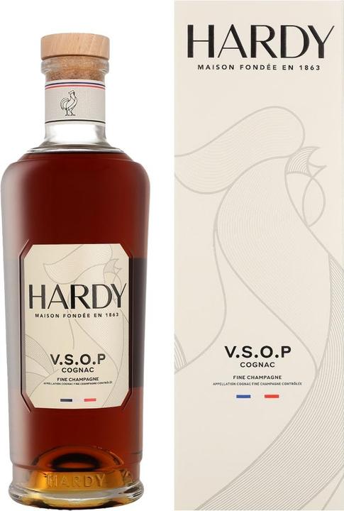 Produktbild Hardy Cognac Hardy V.S.O.P Fine Champagne Cognac 40% Vol. 0,7l in Geschenkbox