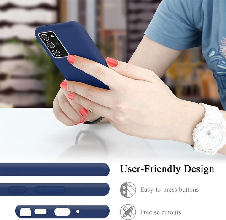 Productafbeelding Cadorabo TPU Liquid Silicone Case Cover (Samsung Galaxy Note 20+)