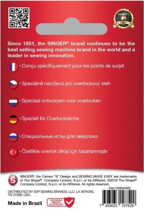 Produktbild Singer OVERLOCK Nadel