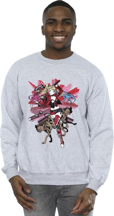 Immagine prodotto Felpa da uomo in cotone Harley Quinn Hyenas (5XL)