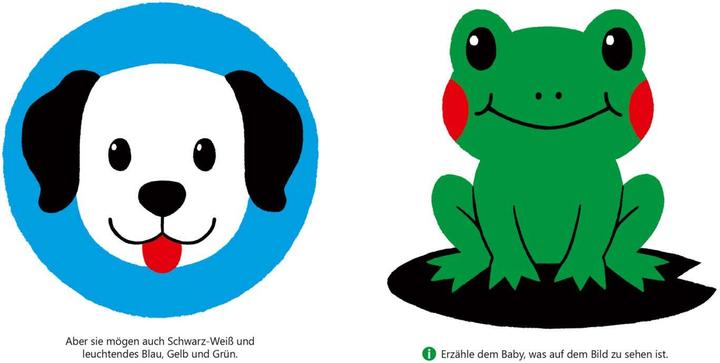 Actual product image Baby Pixi (unbreakable) 163: My Baby Pixi buggy book: My first contrast book animals from 6 months (German)