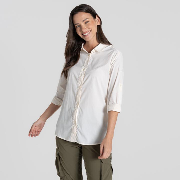 Immagine prodotto Craghoppers Camicetta da donna Nosilife Freeda a maniche lunghe (XS)
