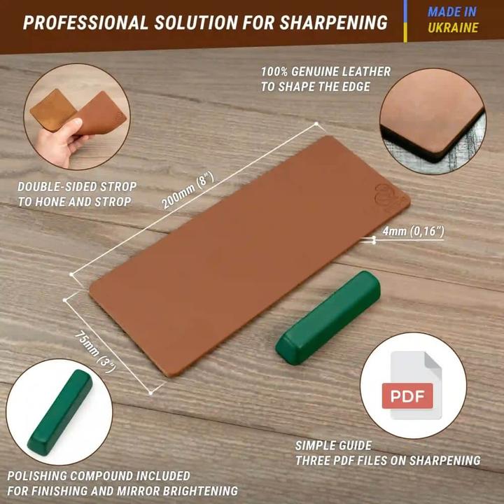 Image du produit Beaver Craft Lederriemen zum Polieren