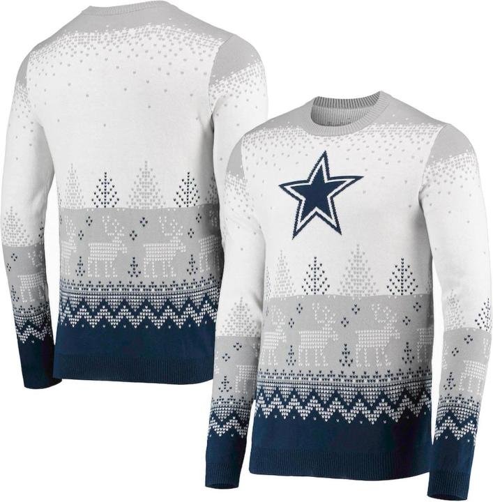 Actual product image Foco NFL Ugly Sweater XMAS Knit Sweater Dallas Cowboys - XL (XL)