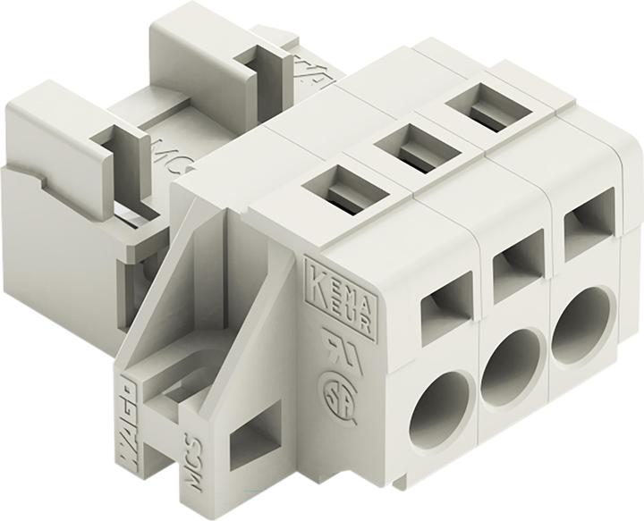 Image du produit Wago Connecteur mâle (standard) Nombre total de pôles 3 721-603/019-000 Pas : 5 mm 50 pcs