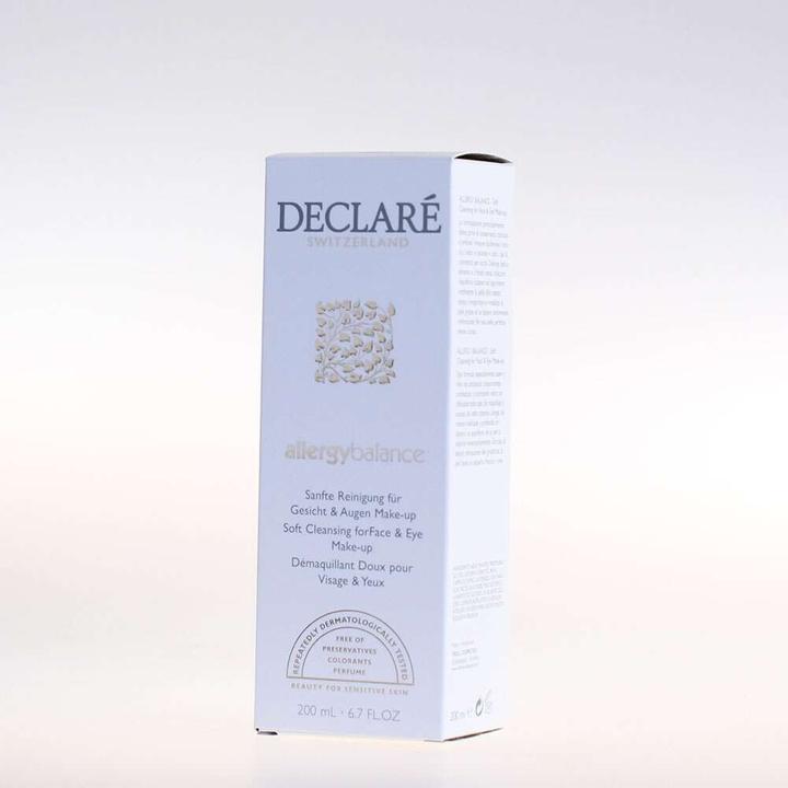 Actual product image Declaré Allergy Balance Gentle cleansing for face and eyes makeup (Cleaning cloths, 200 ml)