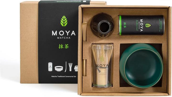 Actual product image Moya Matcha Matcha-Set (5-teilig, BIO-Qualität)
