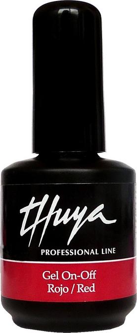 Thuya Gel-On-Off "Glitter Rojo"