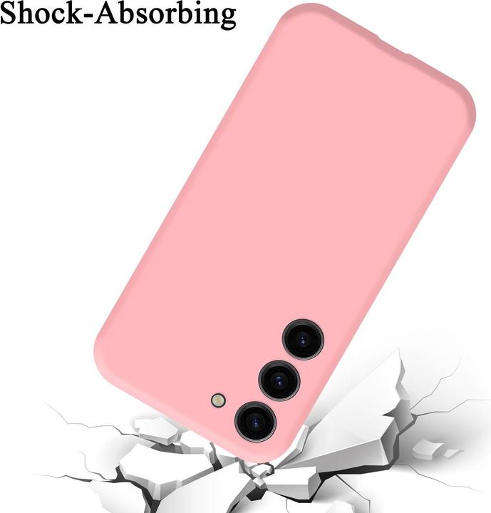 Actual product image Cadorabo Bumper TPU Liquid Silicone Case (Samsung Galaxy S23+)