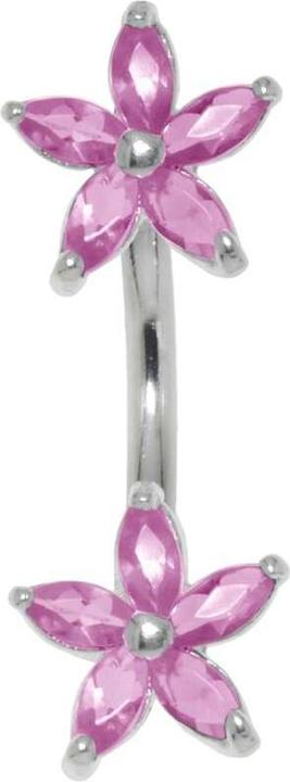 Immagine prodotto Bijouteria Piercing ventre (Acciaio inossidabile, Argento 925, Zirconia)