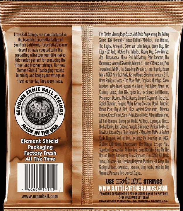Produktbild Ernie Ball Earthwood Rock and Blues Phosphor Bronze (0.10-0.52) (6 x, Gitarre, 0.05")
