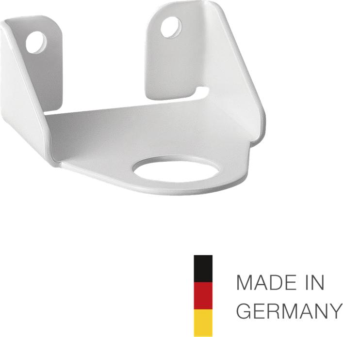 K&M 80396 Halter Desinfektionsmittel 25 mm weiss