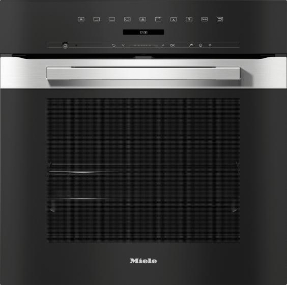 Miele Backofen mit Klartextdisplay, Speisenthermometer und Pyrolyse H 7262 BP
